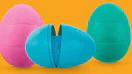 colorful Play-Doh eggs with Play-Doh inside