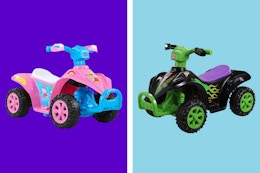 Two character kids ATV Quads: Peppa Pig & Monster Jam