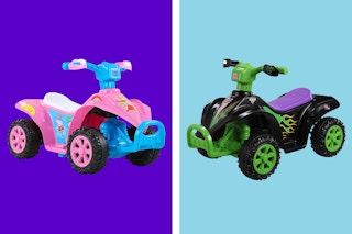 Two character kids ATV Quads: Peppa Pig & Monster Jam