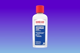 Band-Aid Antiseptic Wash: Get 2 Bottles for $8.05 on Amazon card image