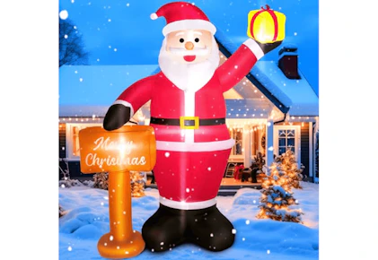 Inflatable Santa Decoration