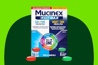 Mucinex Fast-Max Maximum Strength Day & Night Cold and Flu Medicine for Adults, Dextromethorpan HBr, Fast Dissolving Liquid Gels, 24 Count