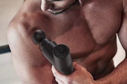The Tzumi Massage Gun Bundle Is Now $34.99 at Macy's (Reg. $75) card image
