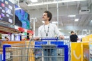 a person shopping in Sam's Club