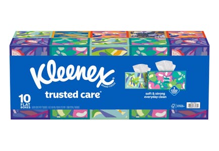 Kleenex Trusted Care Tissue 10-Pack