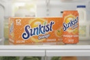 Sunkist pack in the fridge