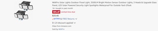 Amazon Solar Motion Sensor Lights 2025 2