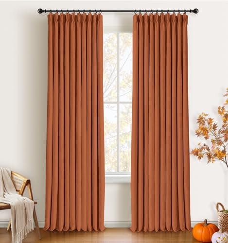 Pinch Pleated Blackout Curtains