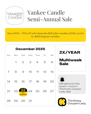 Yankee candle semi-annual