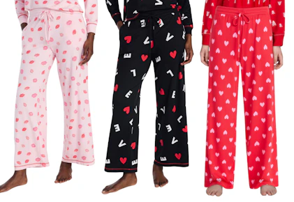 Joyspun Women’s Valentine Sleep Pant