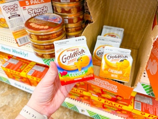 dollar tree goldfish crackers 1
