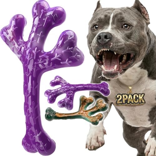 Indestructible Dog Chew Toys 2-Pack