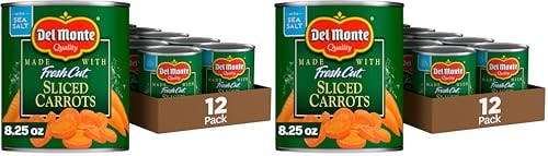 Del Monte Sliced Carrots 24-Pack
