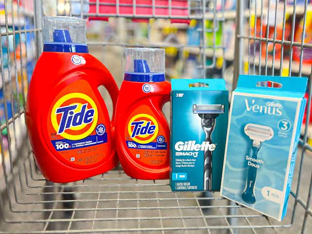 P&G Rebate Deal: Tide, Gillette, and Venus, Only $2.74 Each at CVS card image