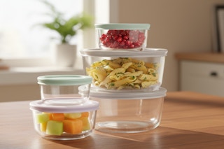 pyrex glass storage set
