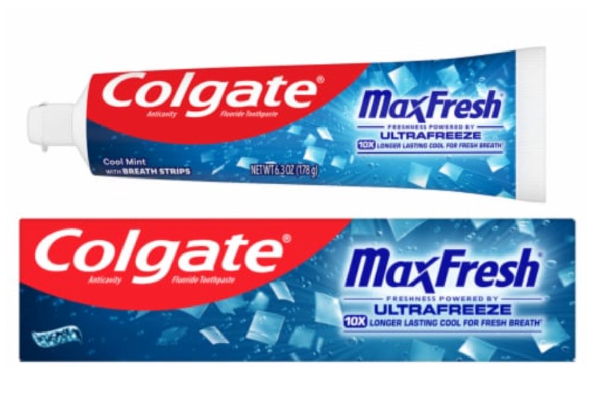 2 Colgate Toothpaste Tubes