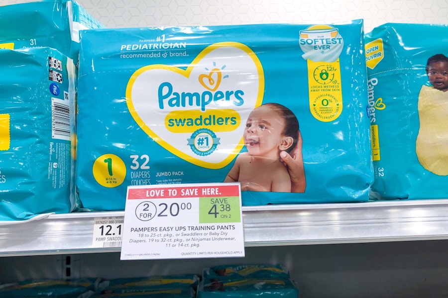 publix pampers swaddlers diapers