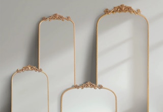 gold filigree Better Homes and Gardens mirrors