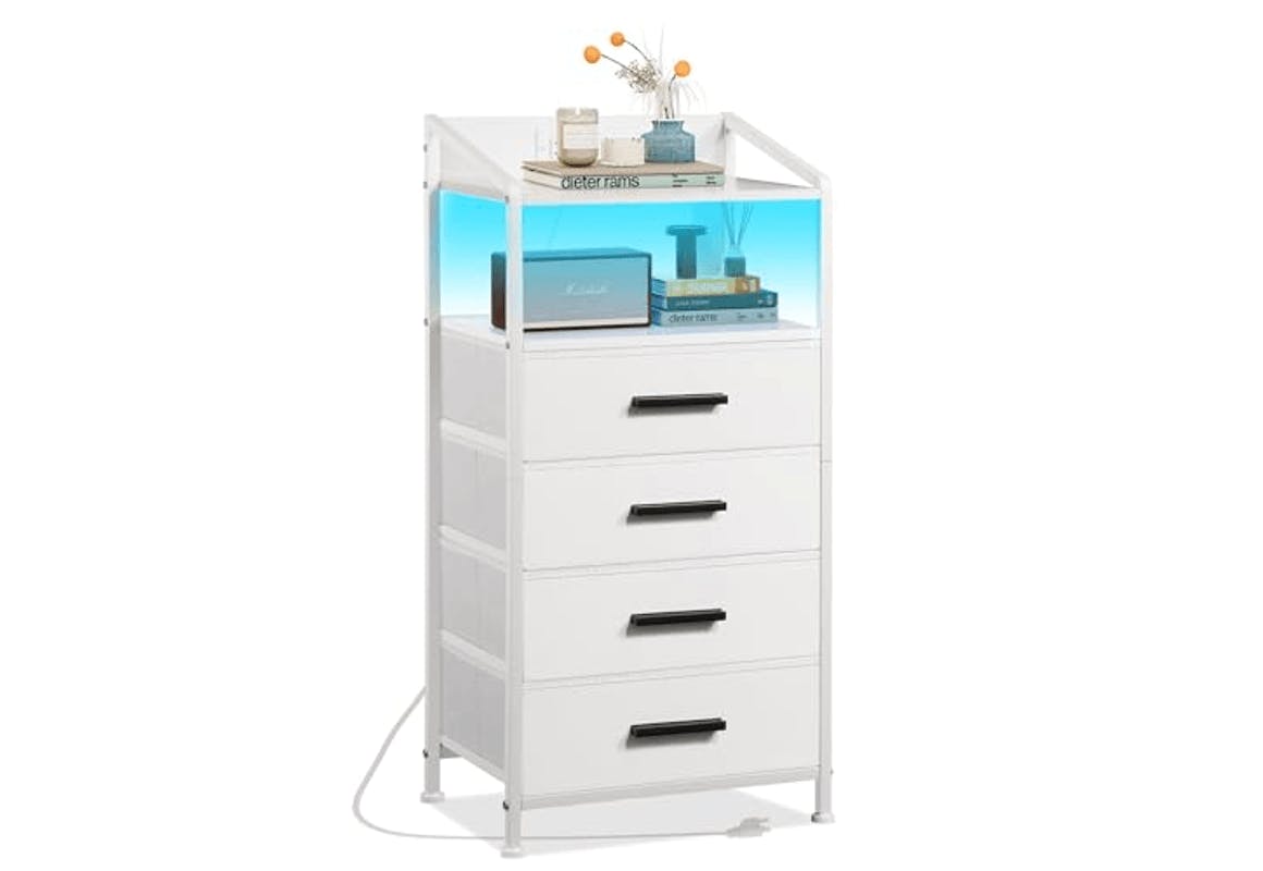 Charging Station Nightstand