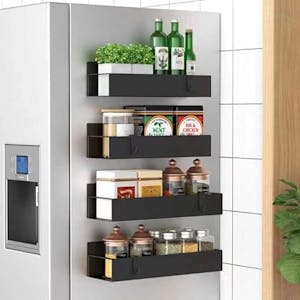 Magnetic Spice Storage Rack 4-Pack