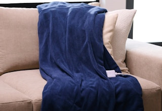 blue electric blanket