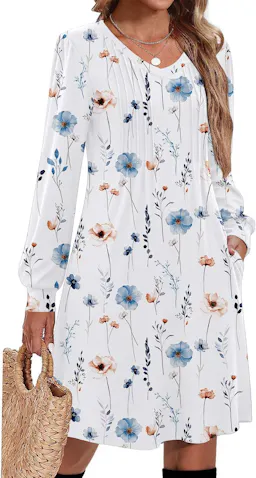 Women's Long Sleeve Casual Dress
