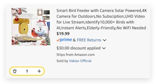 Smart Bird Feeder with Camera