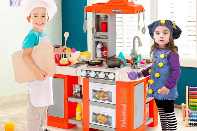 Kids' $230 Kitchen Playset, Now Only $59 Shipped (Includes 67 Pieces) card image