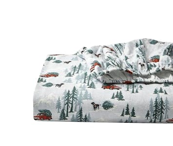 Eddie Bauer Queen Flannel Sheet Set