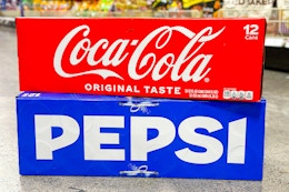 B2G2 Free Pepsi or Coca-Cola Soda 12-Packs: $5.50 at Kroger (Reg. $10.99) card image