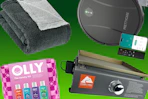 blanket, robot vacuum, olly body care, ozark trail griddle