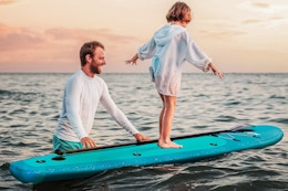 Limited-Time Sale: $90 Inflatable Paddleboard at Walmart (Reg. $300) card image