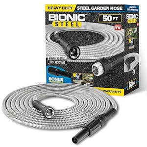 Metal Garden Hose with Sprayer