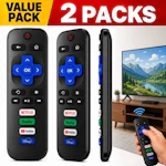 Replacement Remote Control 2-Pack
