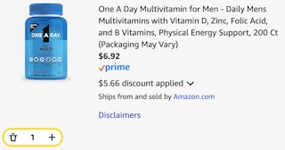 One A Day Multivitamin