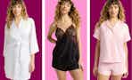 Joyspun Satin Pajama Sets + robe (3 styles)