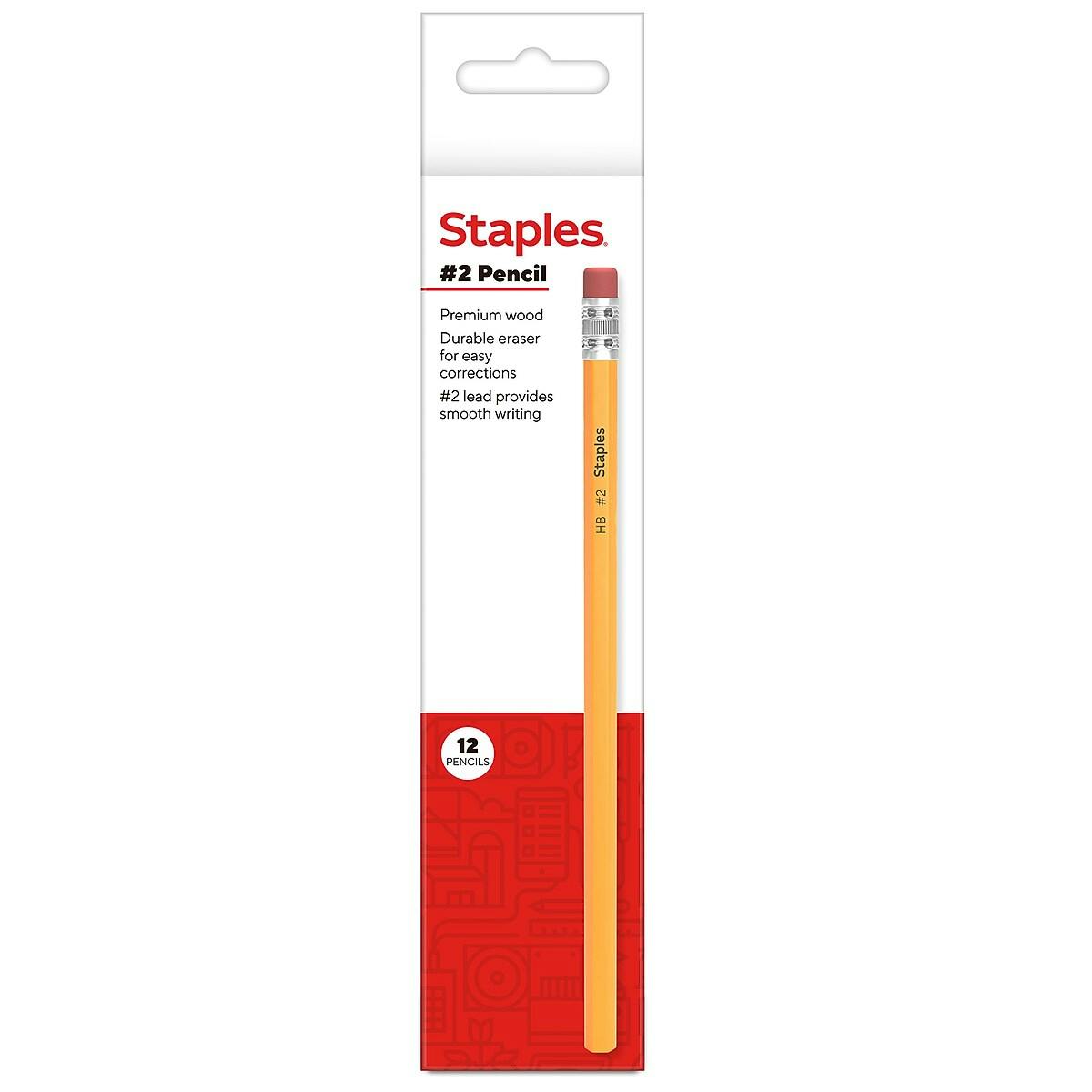 Staples Wooden Pencils