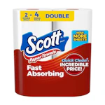5 Scott Paper Towels Packs