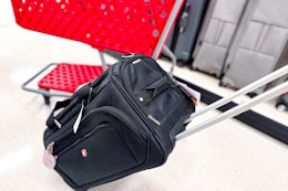 Swissgear Rolling Duffel Bag, Only $56.99 at Target (Reg. $150) card image