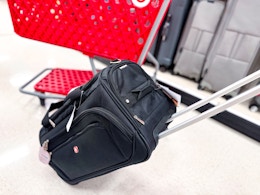 Swissgear Rolling Duffel Bag, Only $71.24 at Target (Reg. $150) card image