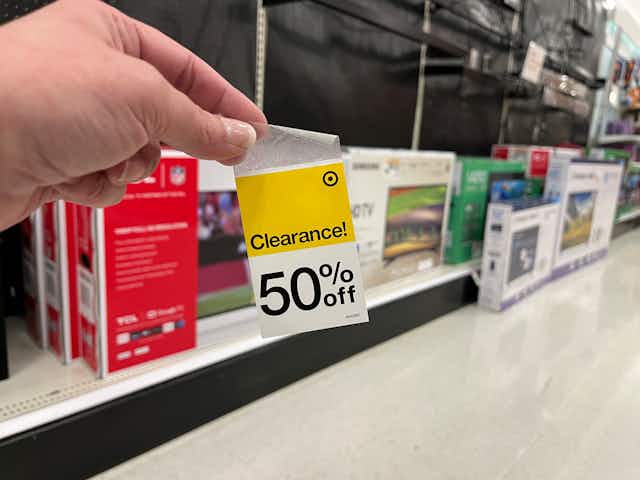 LG and Samsung TV Clearance for 50% Off at Target — $166 LG 50-Inch TV card image