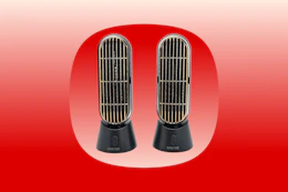 Stock image of a portable fan set from QVC