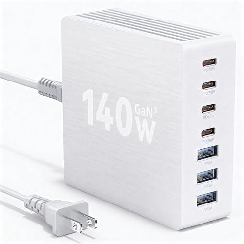 7-Port USB-C Charging Station
