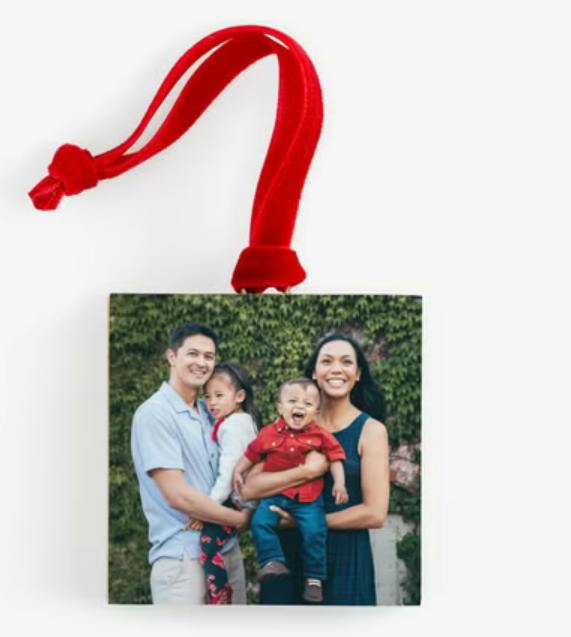2 CVS Photo Ornaments