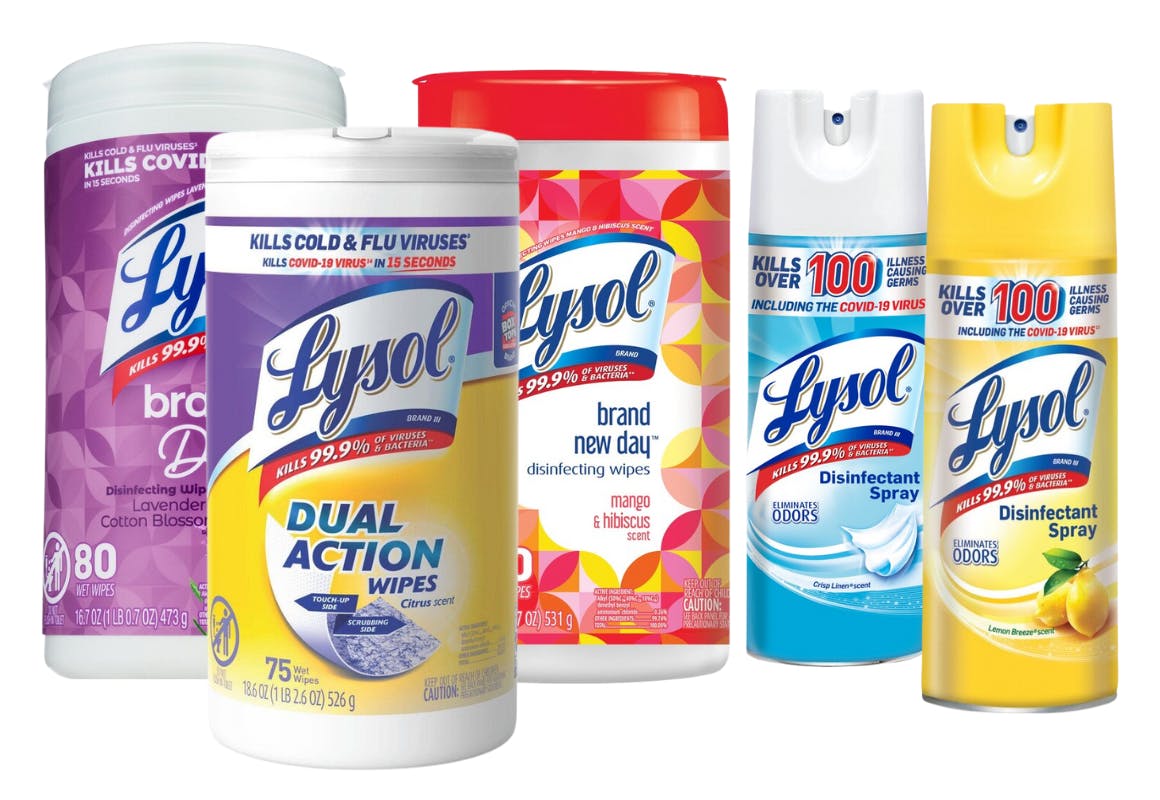 5 Lysol Cleaning Products