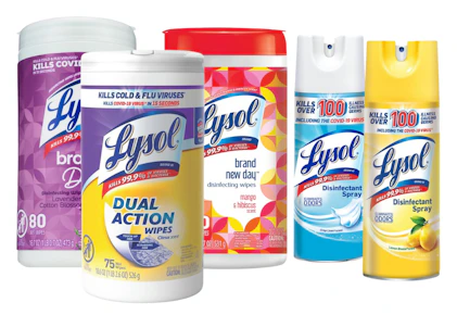 5 Lysol Cleaning Products