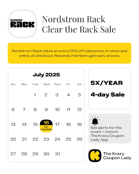 Nordstrom Rack Clear the Rack Sale