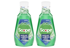 2 Crest Scope Mouthwashes