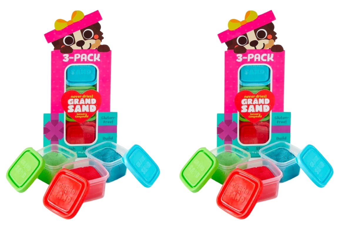 2 Chuckle and Roar Sand 3-Packs