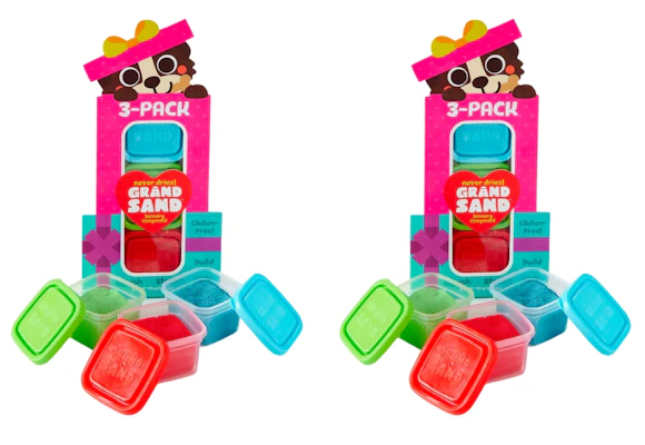2 Chuckle and Roar Sand 3-Packs